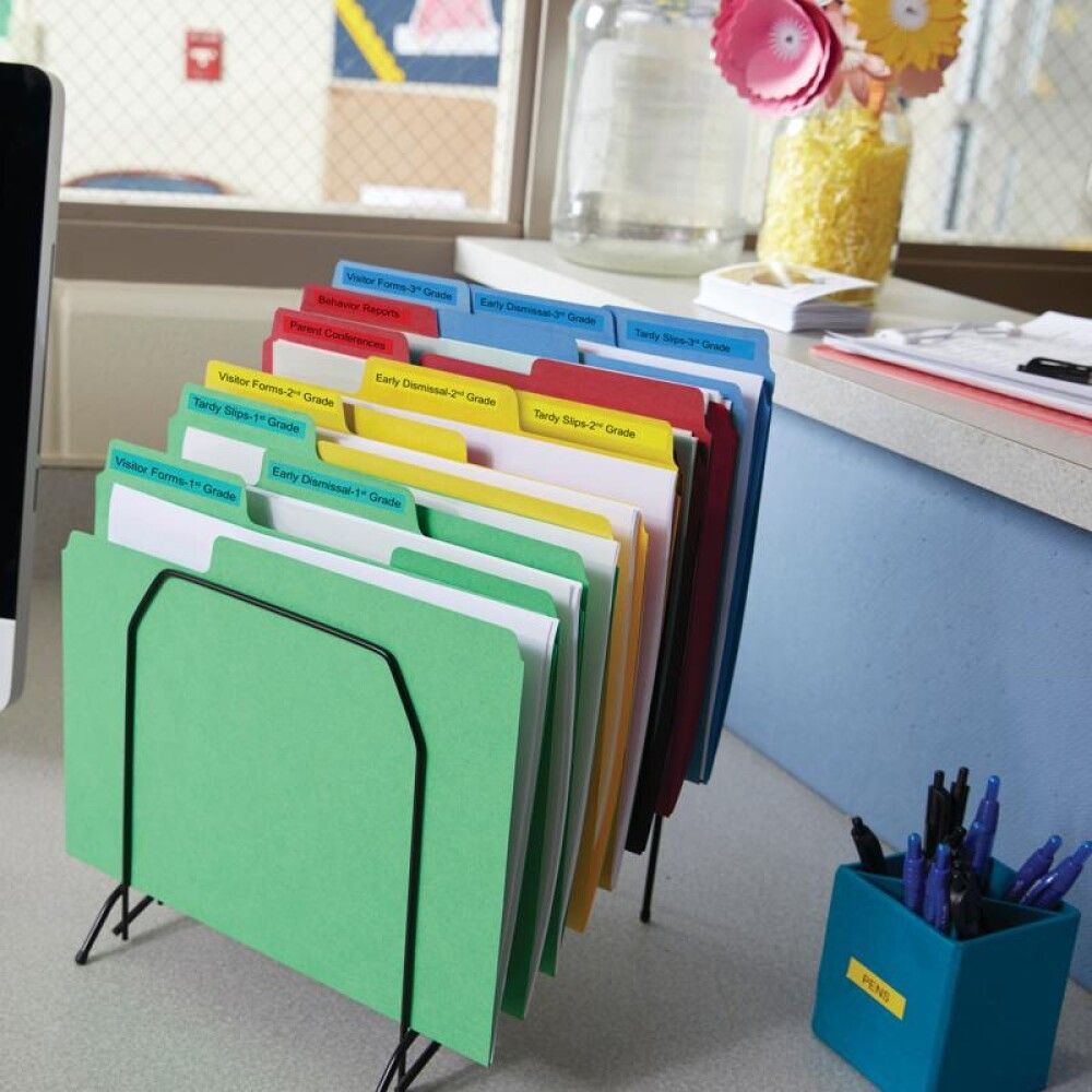 Límmiði fyrir DYMO D1 merkivél 9mm x 7m svartur/gulur