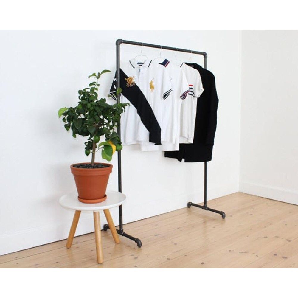 Fataslá 108x50x160 cm Simple Racks Newark svört