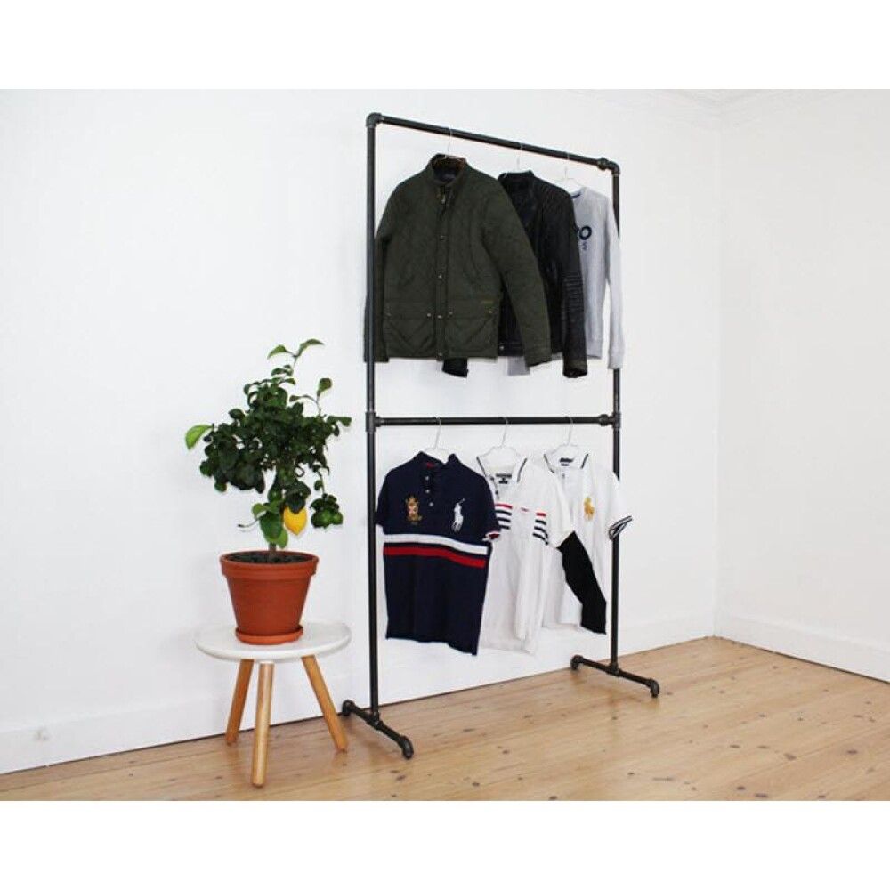 Fataslá 63x50x210 cm Simple Racks Tribeca svört