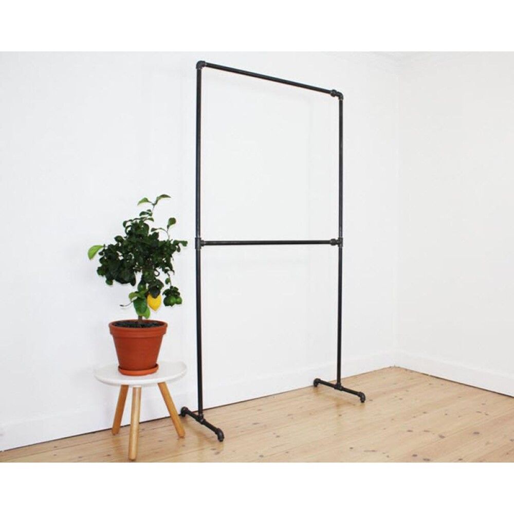 Fataslá 113x50x210 cm Simple Racks Tribeca svört