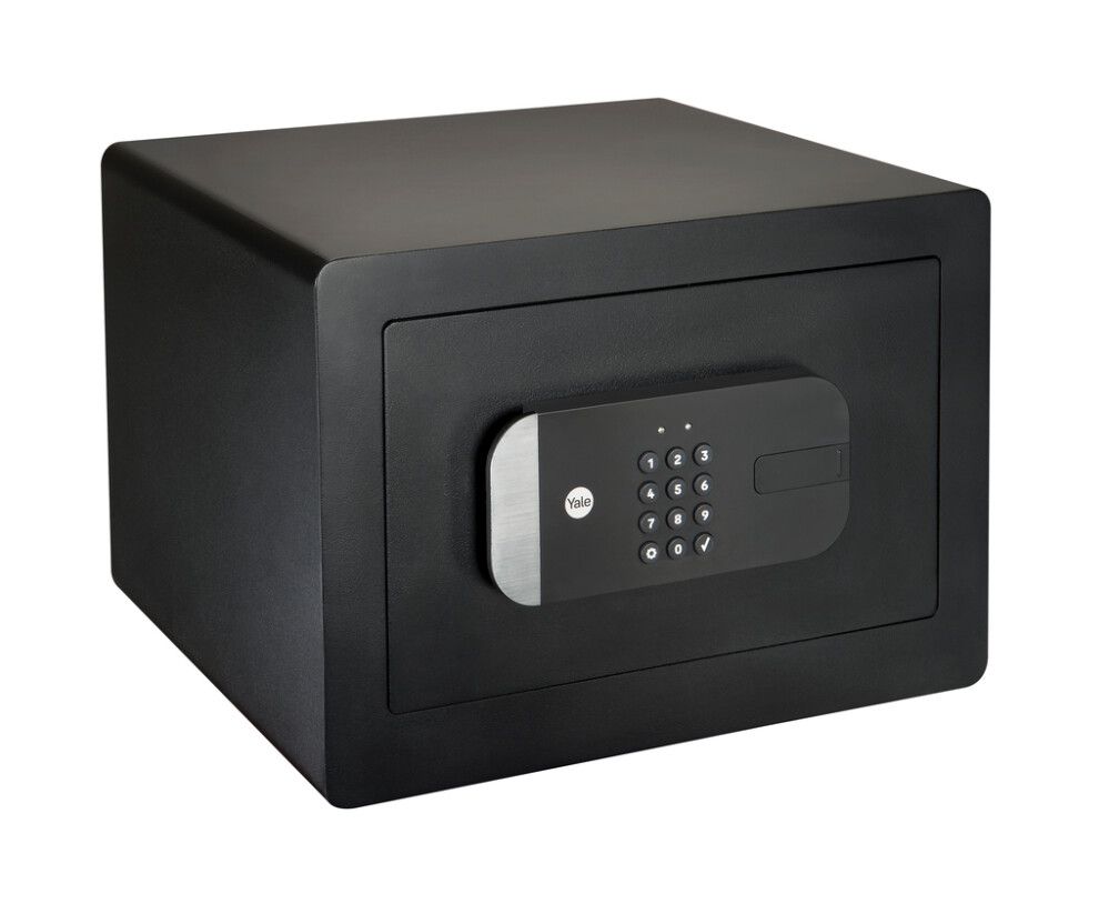 Öryggisskápur 25x35x30cm Yale Smart svartur