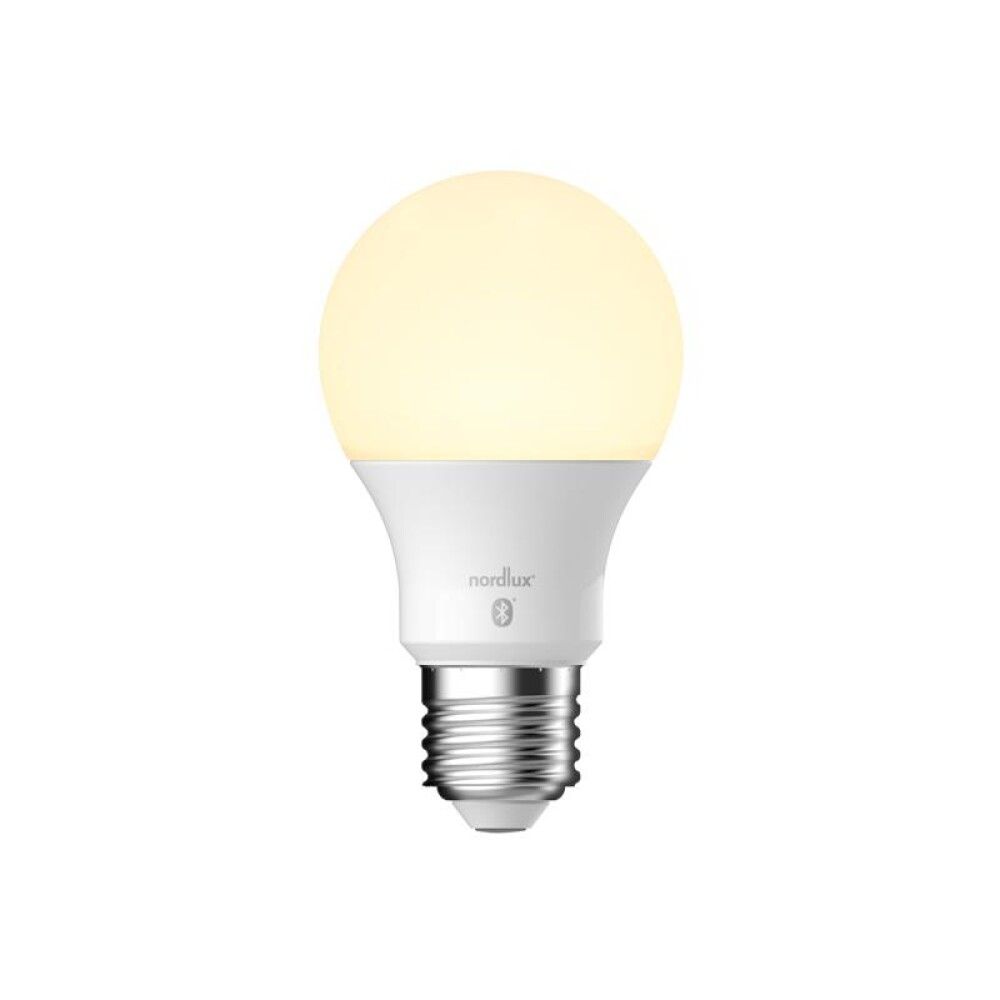 Snjallpera LED E27 hvít 2700K Nordlux 7,5W Ø60mm