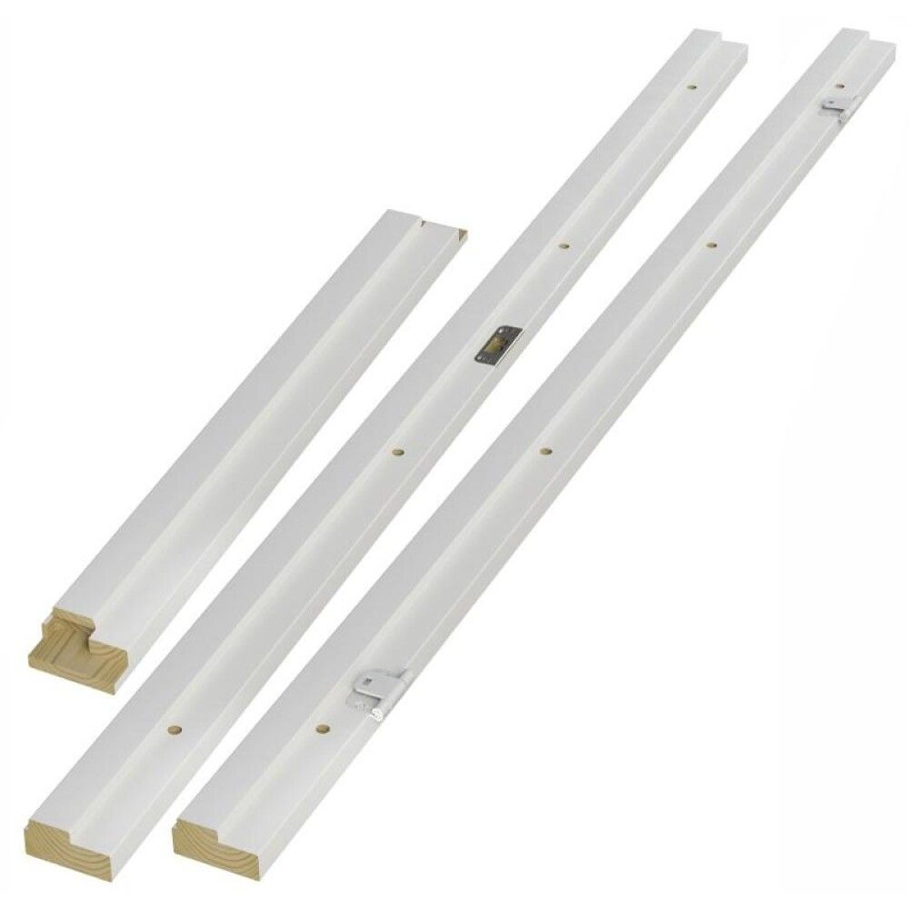 Karmur án þröskulds 100 mm 786x2089 mm hvítur