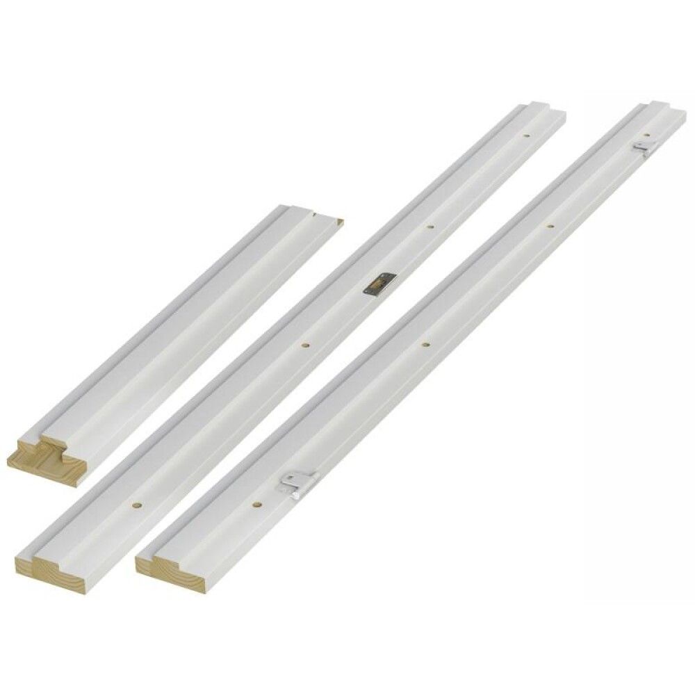 Karmur án þröskulds 128 mm 886x2089 mm hvítur