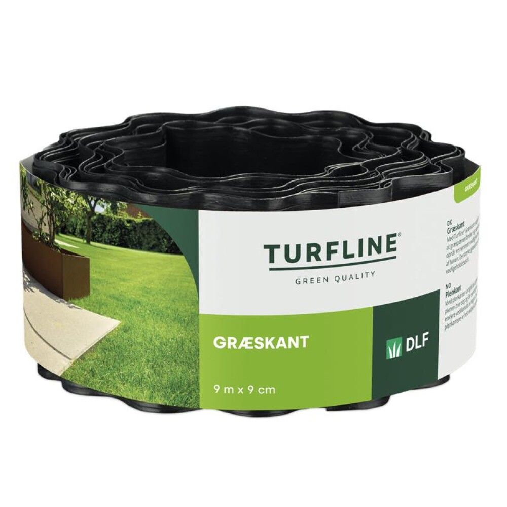 Beðkantur 9cm x 9m Turfline