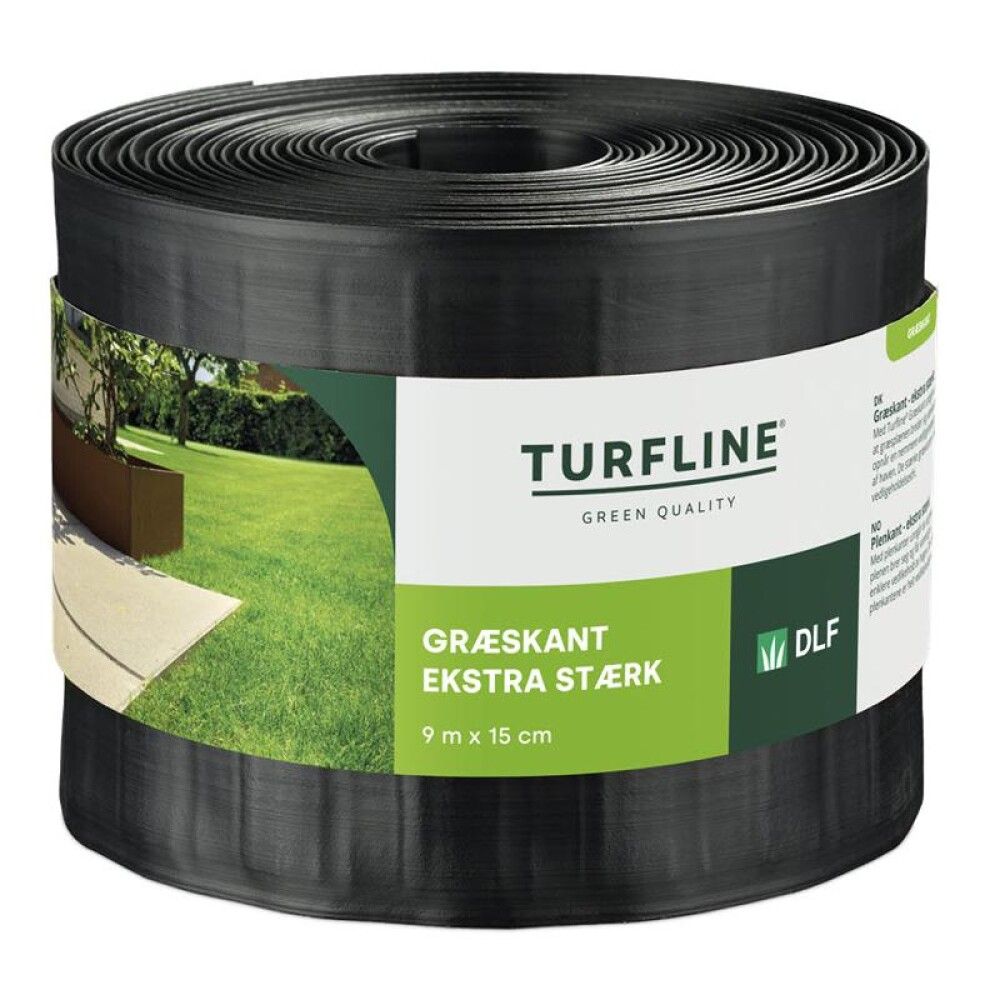 Beðkantur sterkur 15cm x 9m Turfline