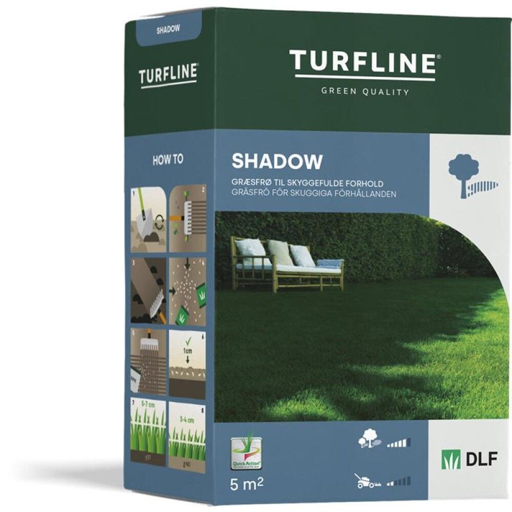 Grasfræ fyrir skugga 100gr Turfline