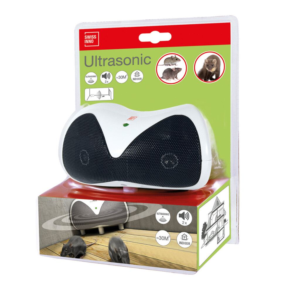 Nagdýrafæla innandyra 30m² Swissinno