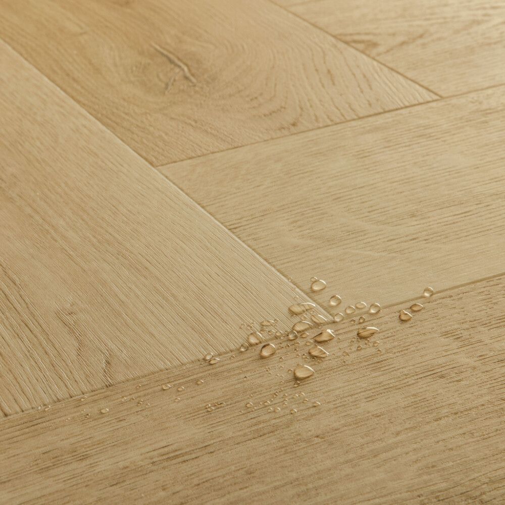 Vínylparket fiskibeina Beige Valley Oak Pergo 6 mm 0,794 m²