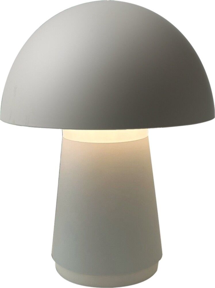 Borðlampi LED Touch IP44 Ø16x21,5 cm Taupe