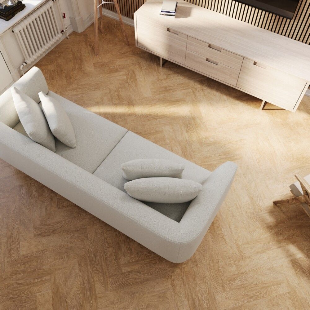 Vínylparket fiskibeina natural oak 7 mm Anelyst Living 1,59m²