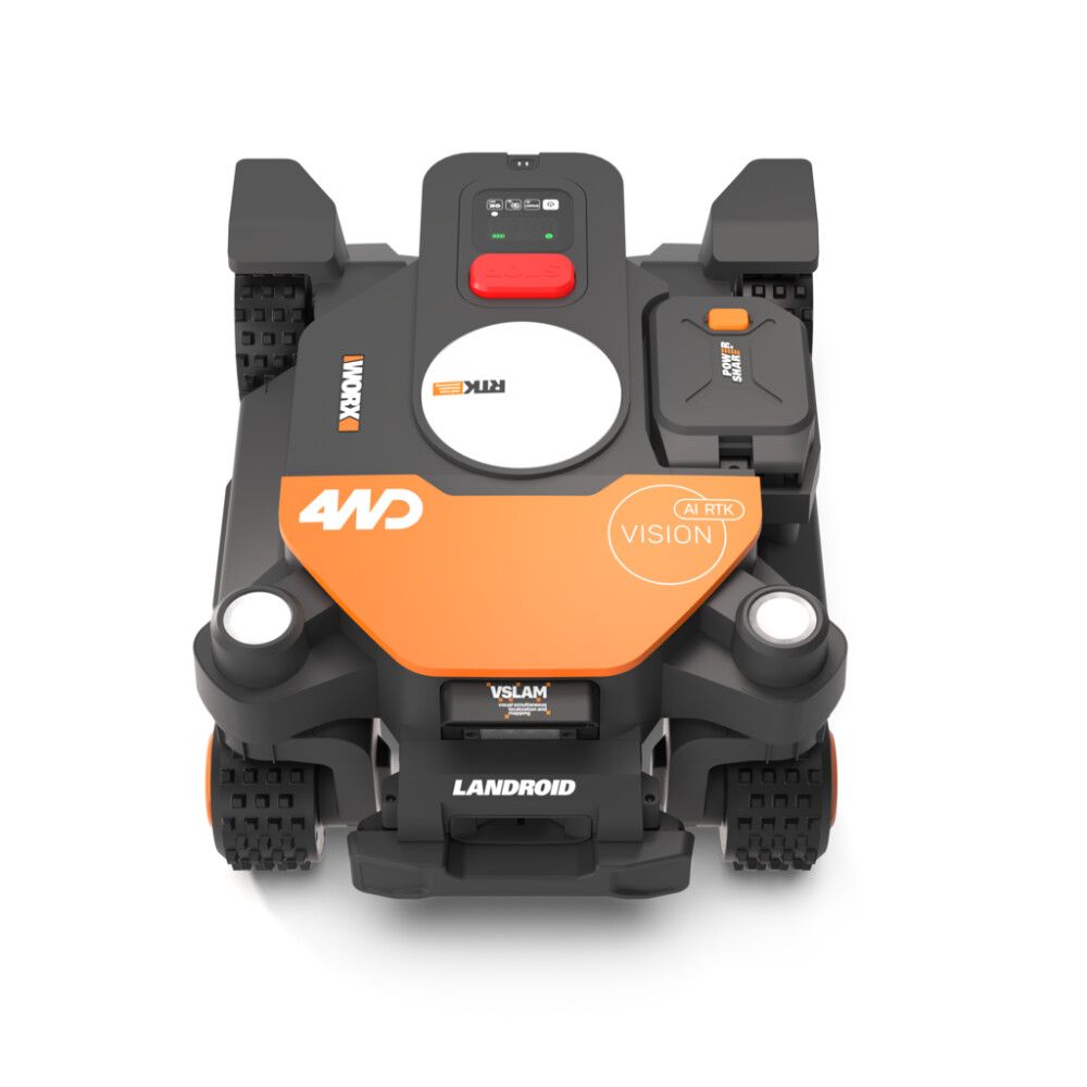 Slátturóbot 600m² WORX Vision 2.0 4WD