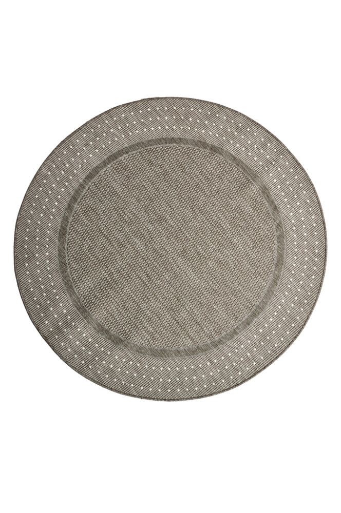 Útimotta Washington Ø160cm natur