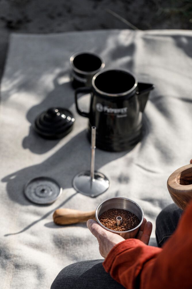 Kaffikanna Perkomax stál Petromax svört