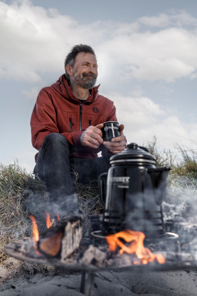 Kaffikanna Perkomax stál Petromax svört