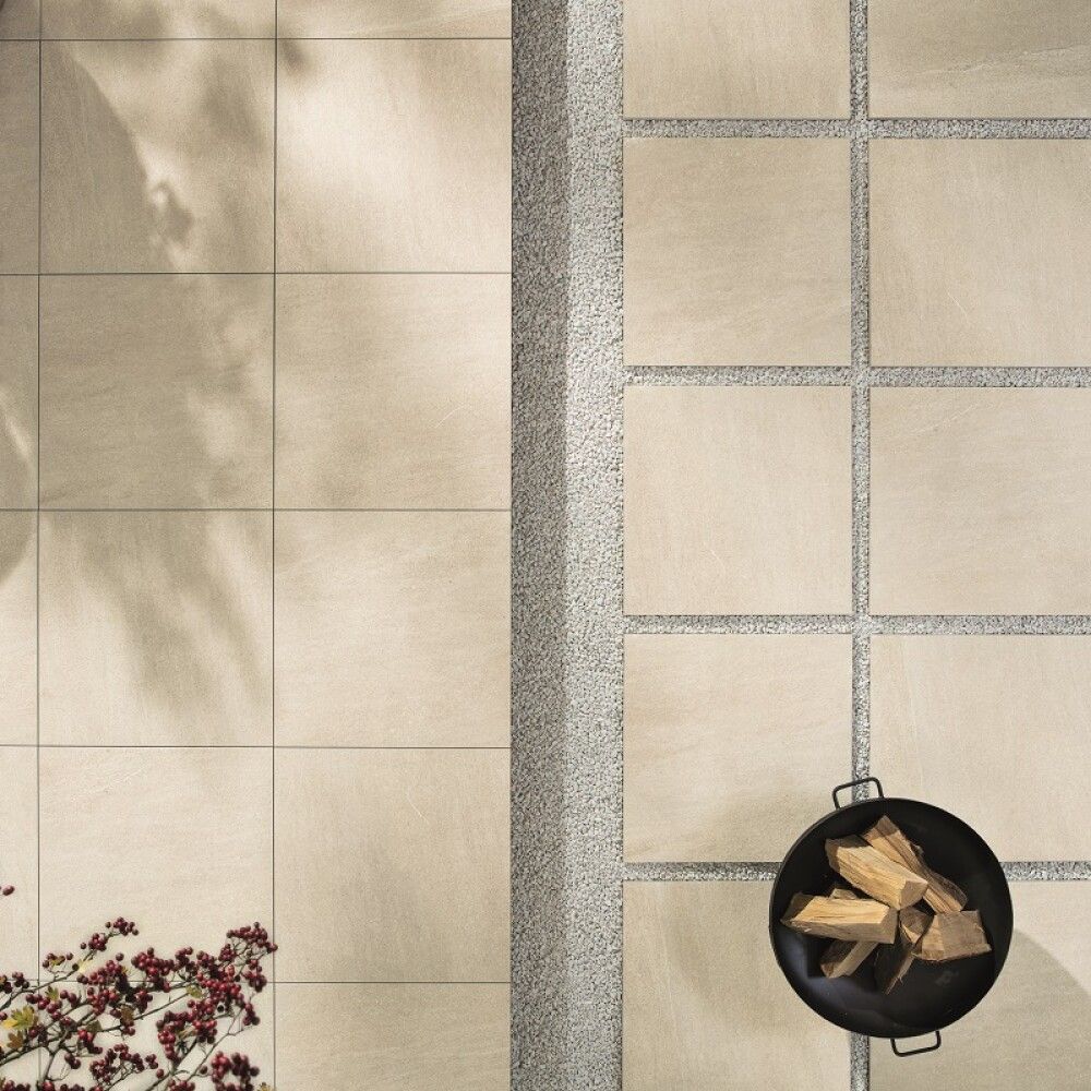 Flísar úti 60x60cm x 2cm Stone sand 0,72m²