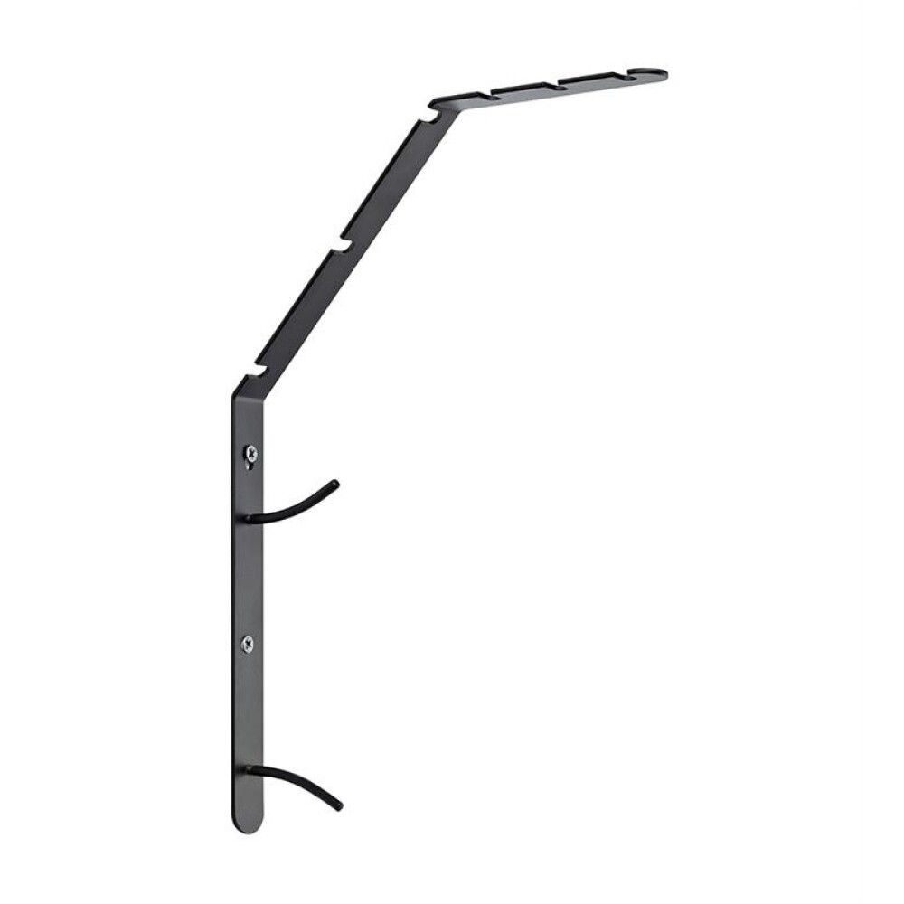 Snagi á vegg fyrir perustæði svartur