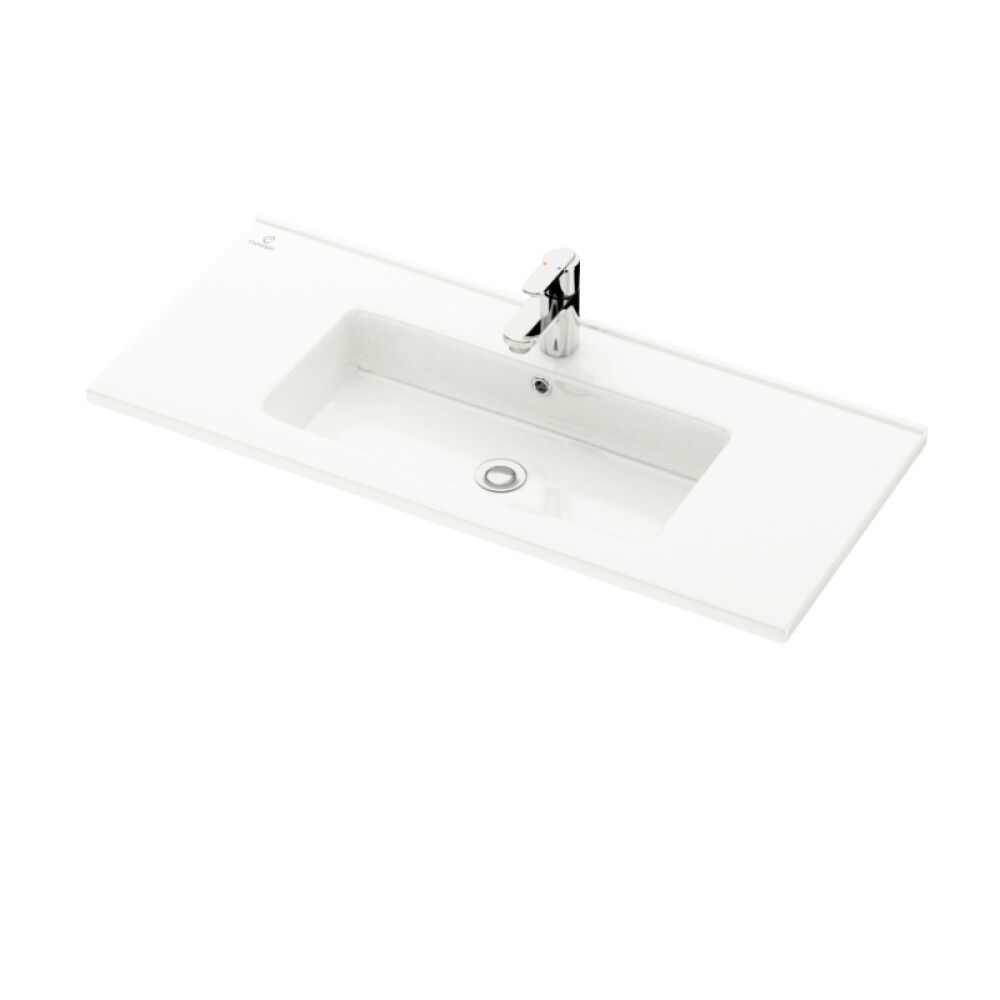 Handlaug 80,5x36 cm Svanholm Lensvik háglans hvít