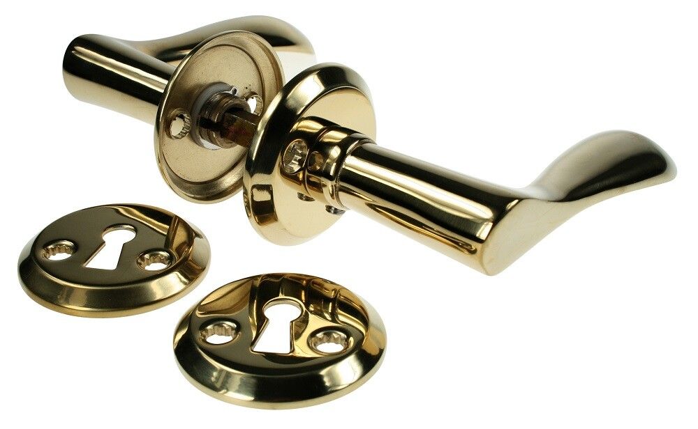 Hurðarhúnn Pluto PVD Jasa messing