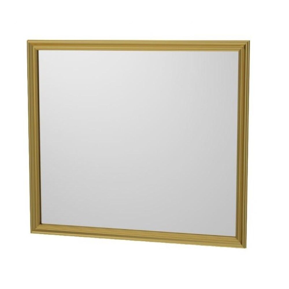 Spegill gylltur rammi 90x80 Skärgård