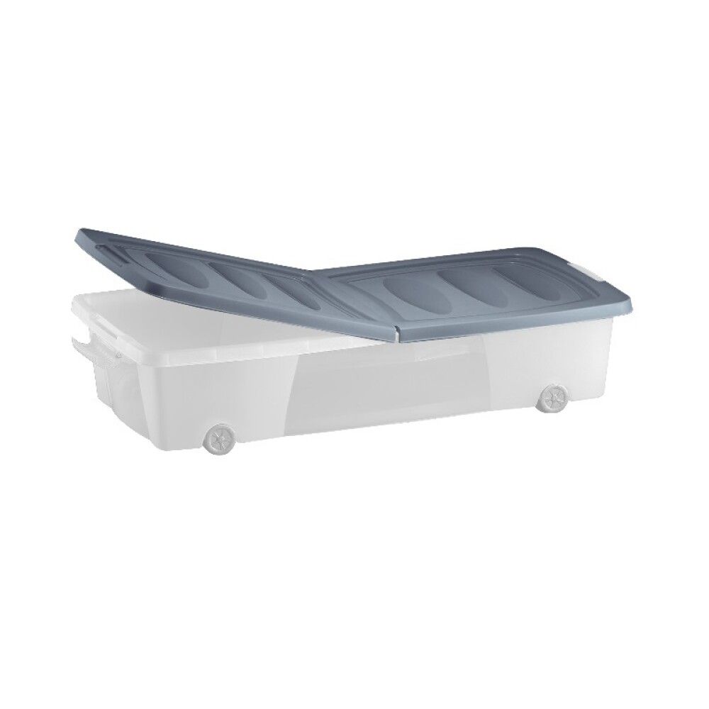 Plastkassi á hjólum með loki 32L Jelenia (margir litir) 1stk