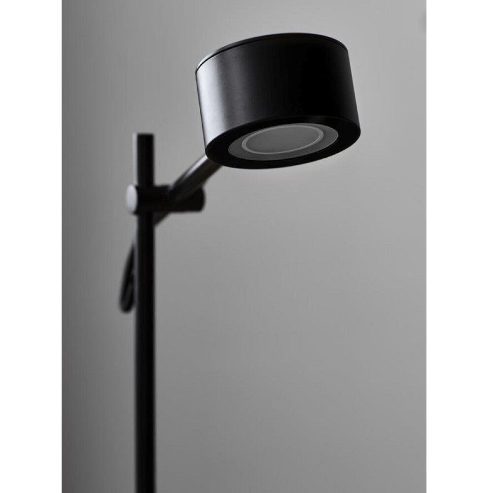 Borðlampi LED Clyde svartur 40,7 cm