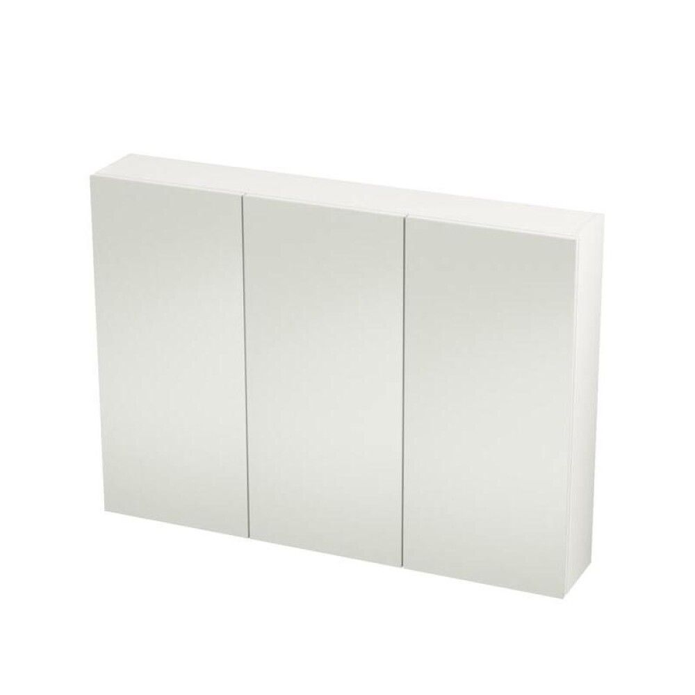 Speglaskápur 90cm Camden matt hvítur