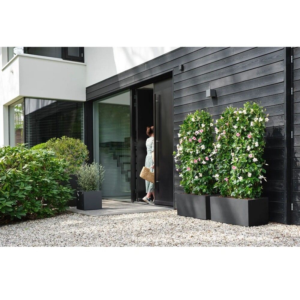 Útiblómapottur Vivo Next Square 39cm svartur