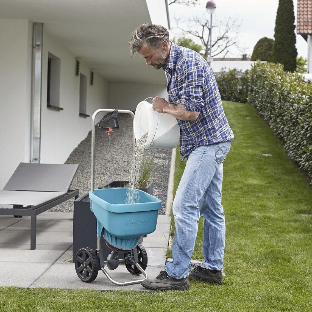 Dreifari fyrir salt, áburð og fræ XL