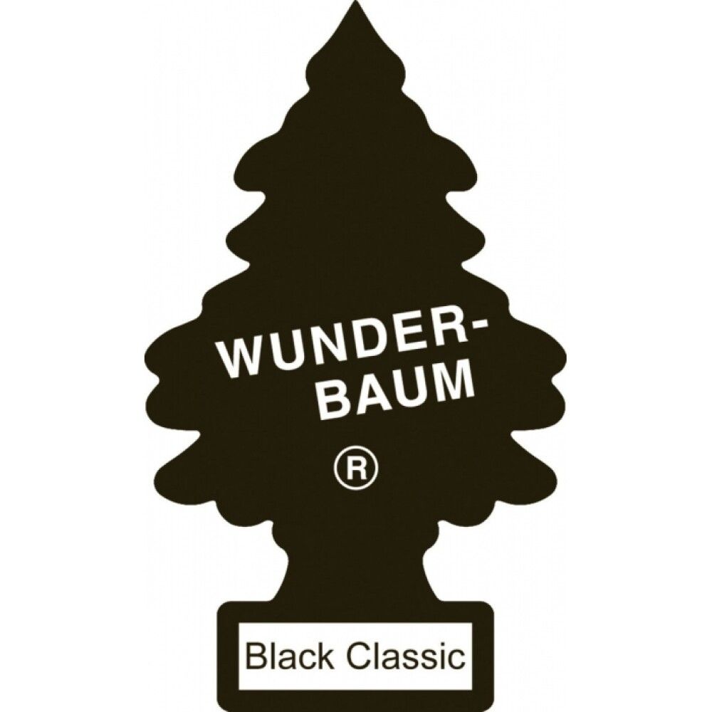 Ilmpúði í bíl Wunderbaum Black Classic