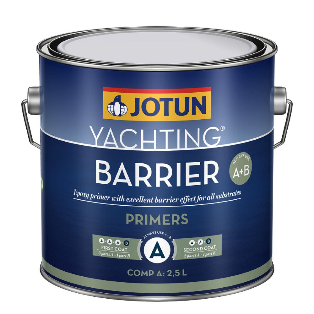 Epoxýgrunnur Barrier Primer Komp A 2,5L Jotun