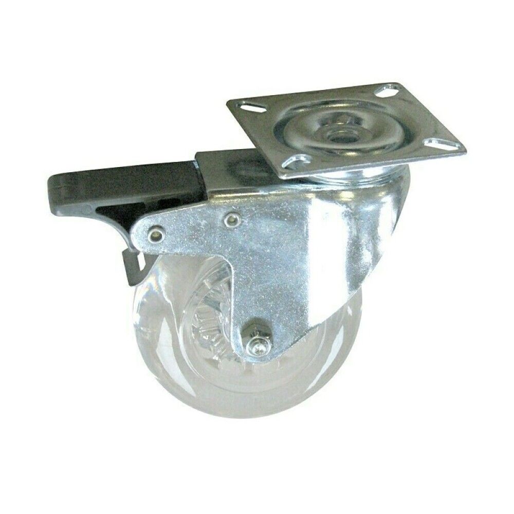 Snúningshjól með bremsu 50x20 mm Dörner & Helmer 40 kg