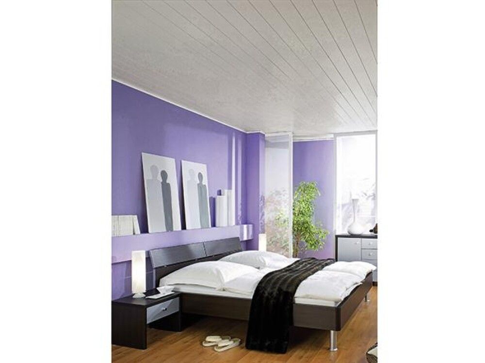 Lofta- og veggþiljur hvítar Variation 2600x154x10 mm 2,66m2