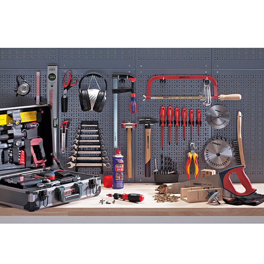 Veggplata fyrir verkfæri 120x60cm Küpper