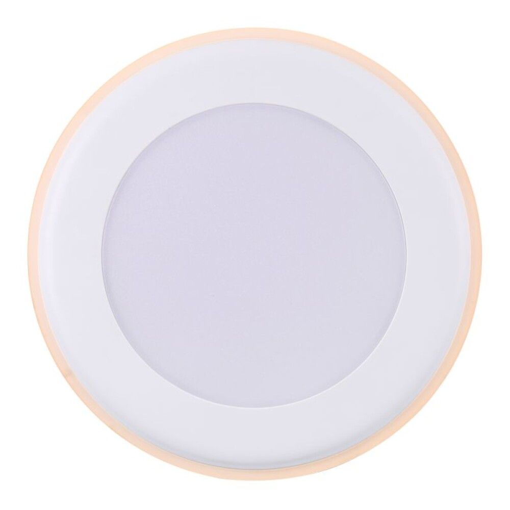 Innfeldur kastari LED Elkton hvítur Ø14,5 cm