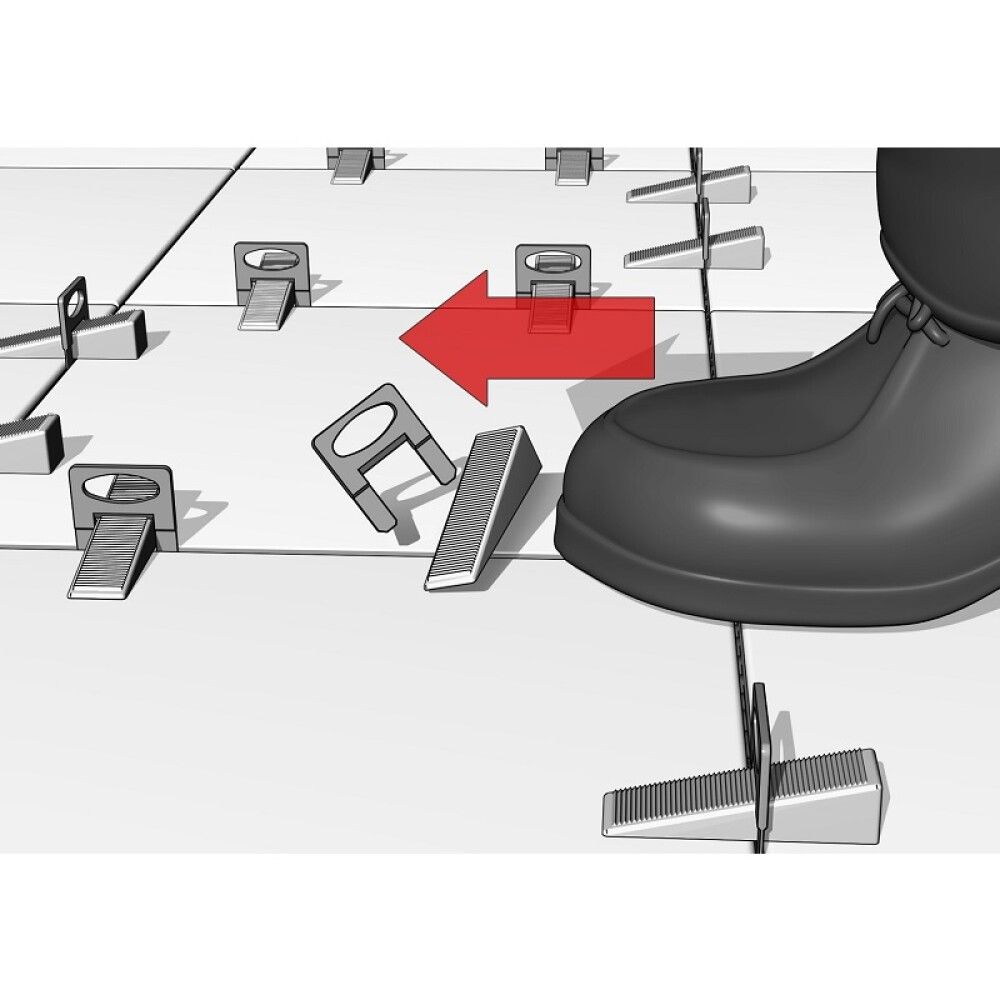 Flísafleygar 100stk 3mm töng fylgir