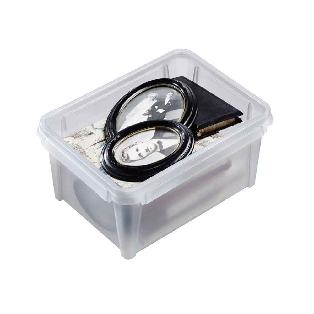 Plastkassi með loki 12L SmarStore Dry 15 grár