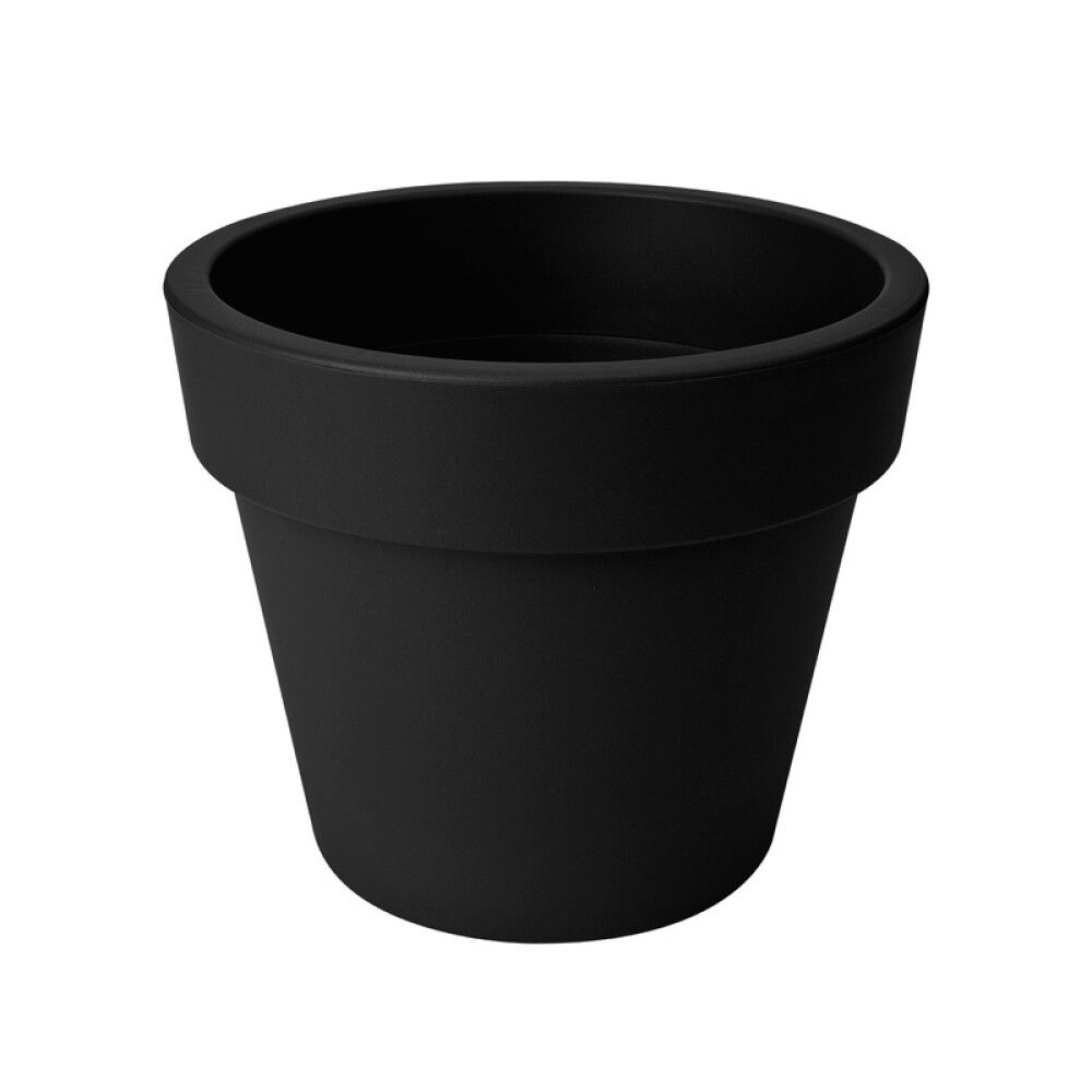 Blómapottur Green Basics 23cm Elho svartur