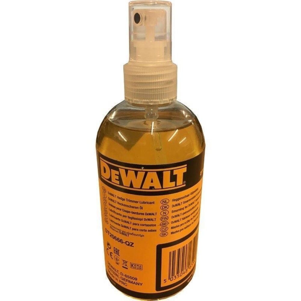 Keðjuolía fyrir hekkklippur 300ml DeWALT
