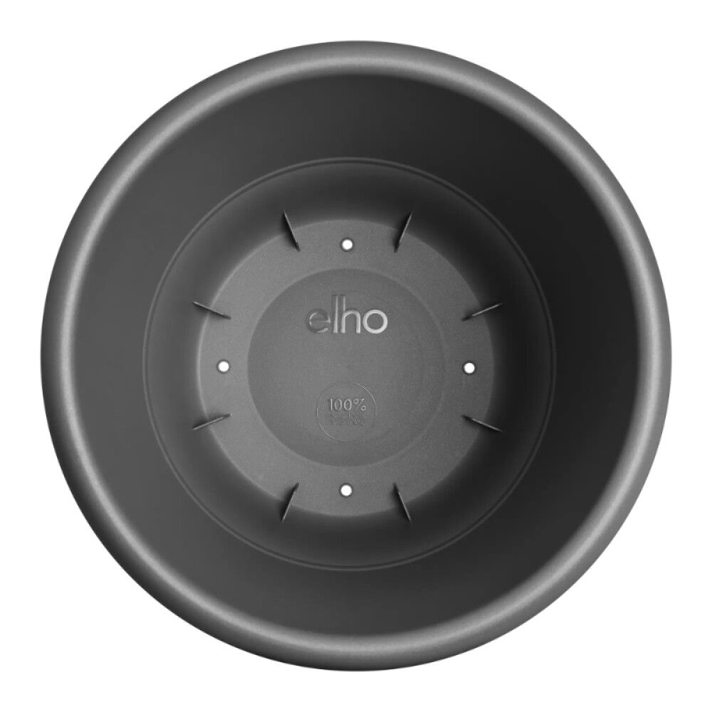 Blómapottur Amiga Round Ø39cm svartur