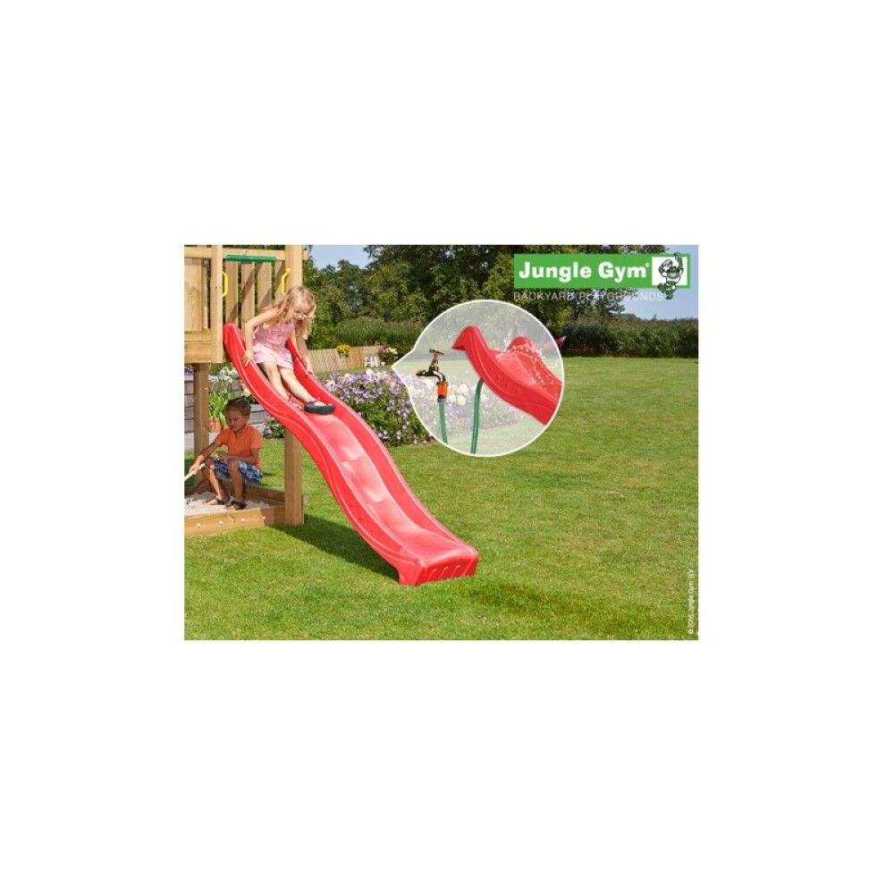 Rennibraut 220 cm Jungle gym rautt