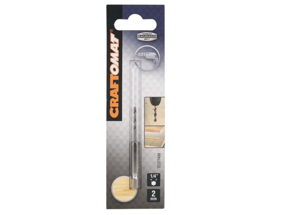 Trébor 1/4" hex Ø2 mm Craftomat