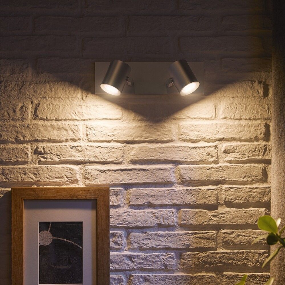 Kastarar 2xGU10 Argenta Philips Hue