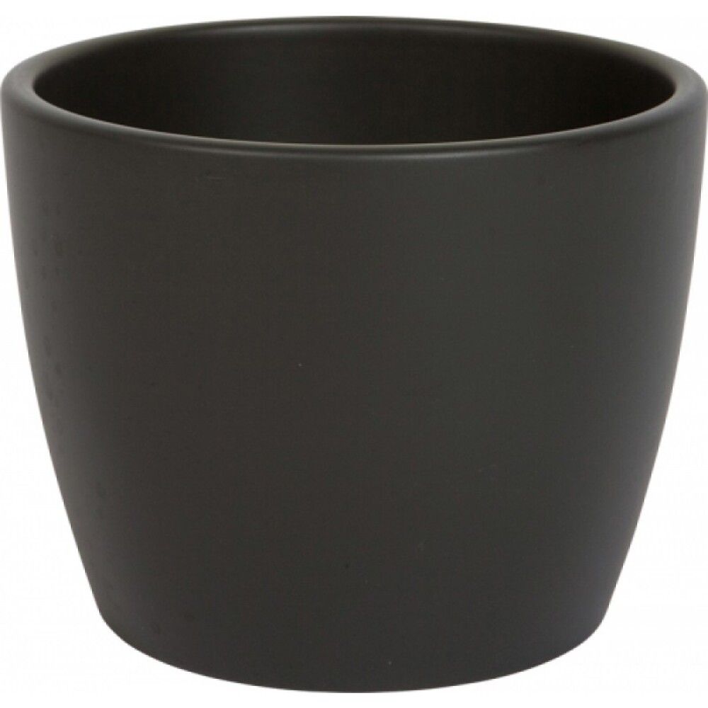 Blómapottur Maja svartur 20cm Scan-Pot