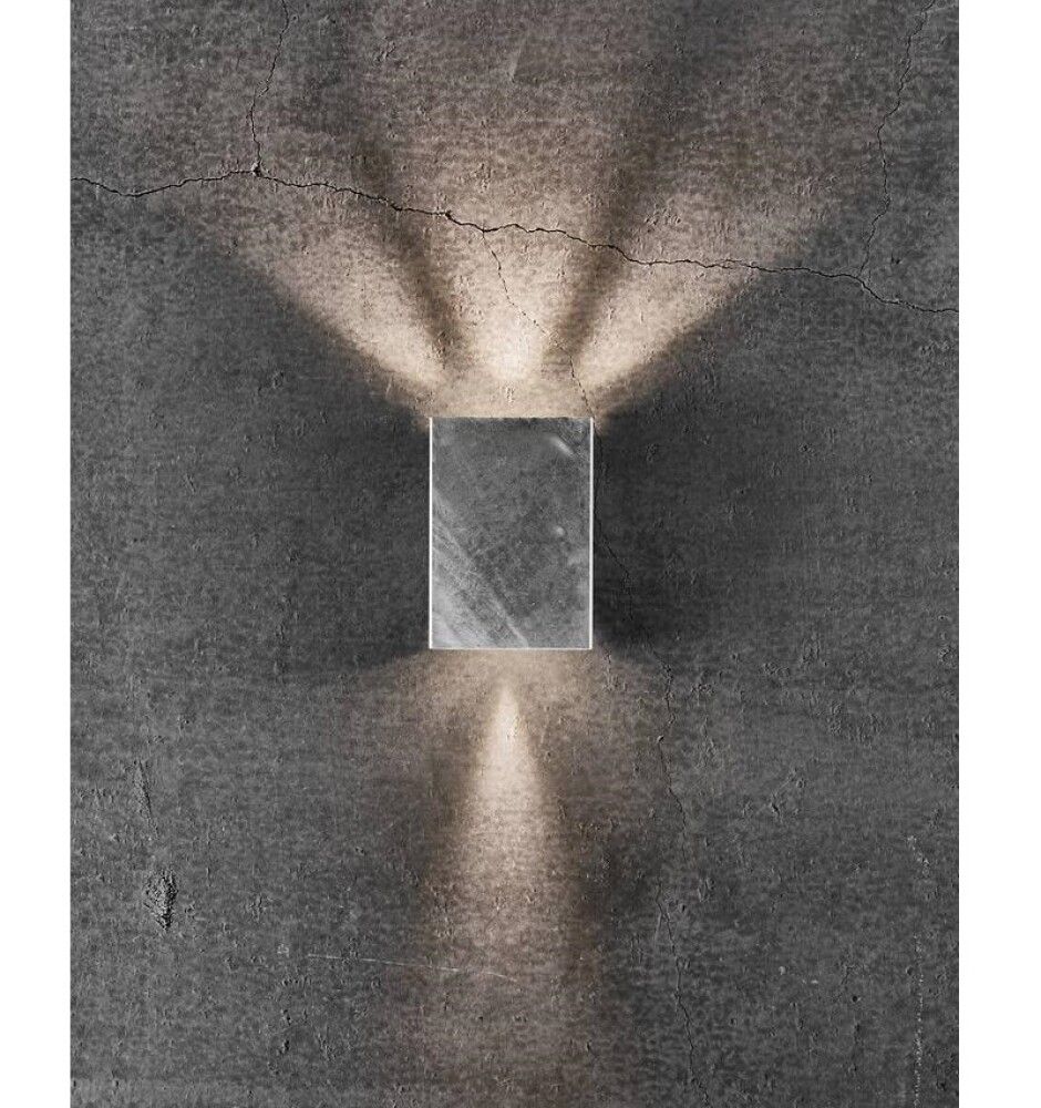 Veggljós LED Fold 10 galvaníserað stál 14,8 cm