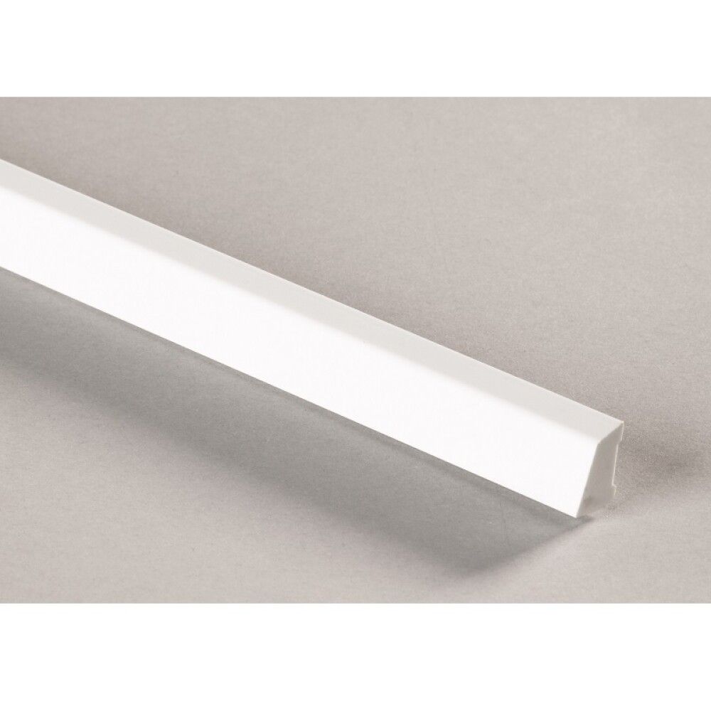 Gólflisti 3100x16x10 mm Primo föl hvítur