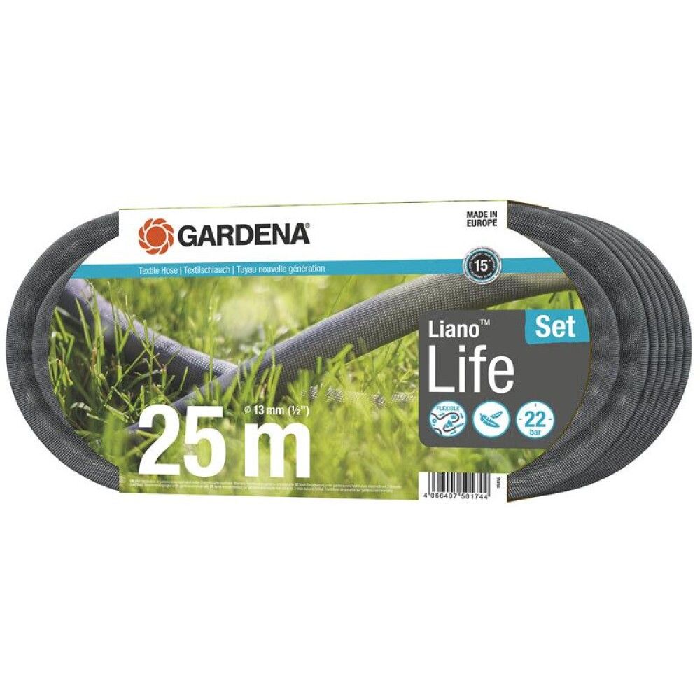 Garðslanga 25m Liano Life Gardena