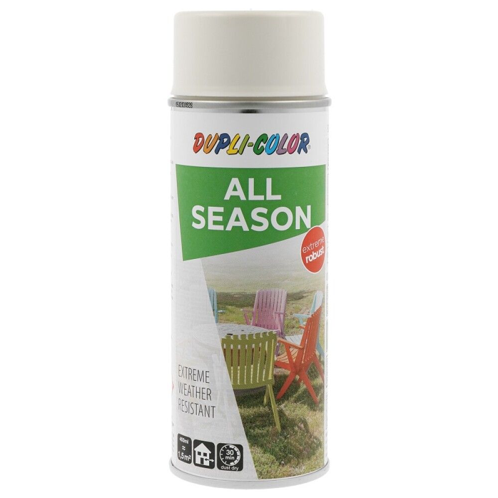 Lakksprey 400 ml kremhvítt matt Dupli Color RAL9001