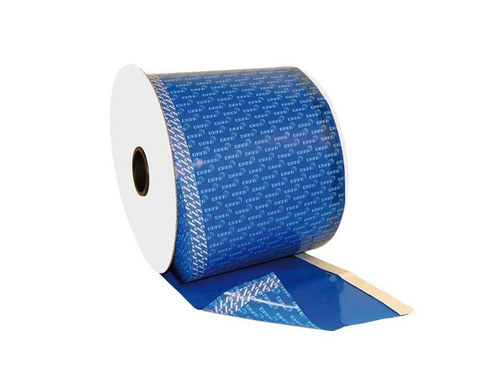 Rakaplast fyrir glugga 30cm 50m blár Dafa