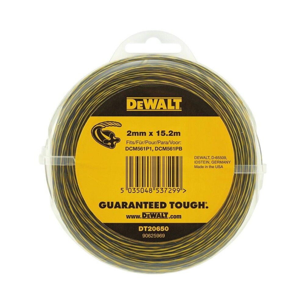 Sláttuþráður 2mm 15m DeWALT
